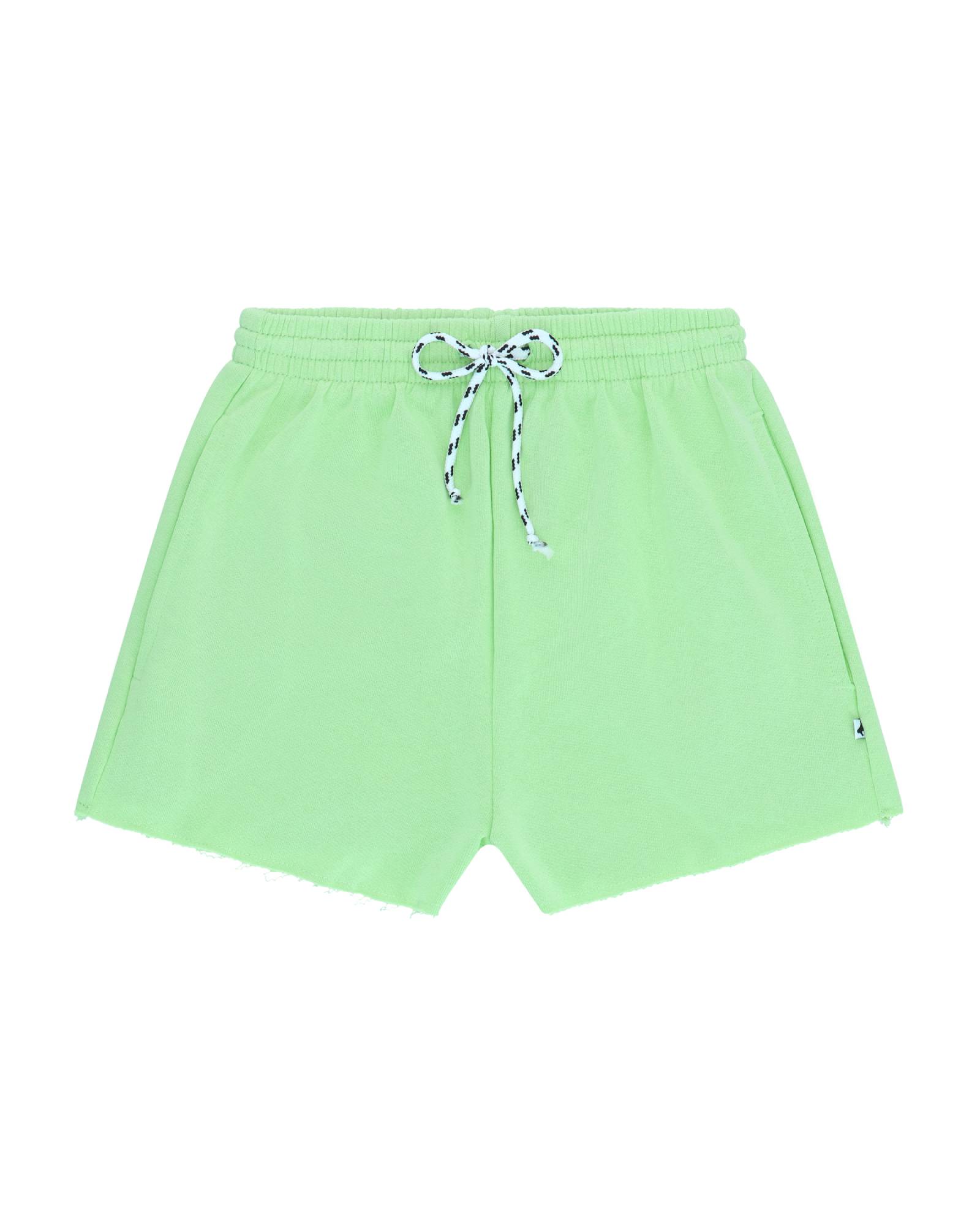 Girls Cut Off Jog Shorts in the colour Paradise Green by COS I SAID SO.