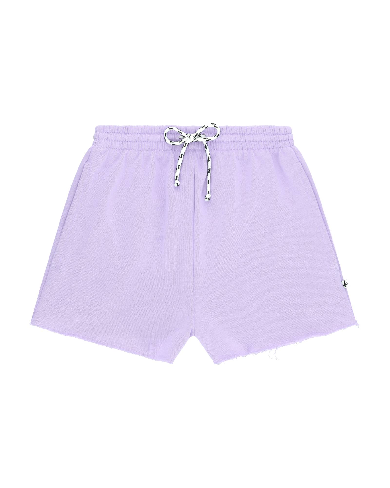 Girls Cut Off Jog Shorts in the colour Lilac by COS I SAID SO.