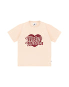 Unisex T-Shirt Hotel Mama by Cos-I-Said-So in high quality Organic Cotton. T-Shirt shown in the color Crystal Gray.