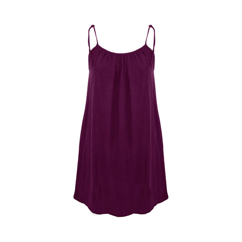 Sophia dress - aubergine